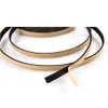 Black Self-adhesive Door Window Sealing Strip Practical 2 M Gas Stove Slit Strip Antifouling Dustproof Waterproof Seal Kitchen