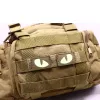 Cat Eyes Tactical Patch Military Combat Glow In Dark GITD Tag Applique Badge For Helmet Bag Jacket Uniform
