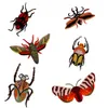 10Pieces Borduurwerk Beetle Butterfly Insecten Applique Fabric Patches Badge Diy Craft voor jeans kleding versierd naaien th87