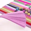 100pcs renkler karışık parlayan origami kağıt zanaat katlanır şanslı yıldız el yapımı ev diy kartları hediye el sanatları dekorasyon