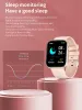 Regardez Senbono 2023 New Women Smart Watch Bluetooth Call Sport Watch Music Player Fitness Tracker Heart Rate Smartwatch Women Men + Box