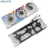 Pads fai da te ventola di raffreddamento 4pin sostituire per colorato geforce rtx 3080 3070 3060 ti igame ultra oc white rtx3080 rtx3070 ventola scheda grafica