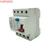 Chzfgold B Typ RCD RCCB AC DC 10KA 400V ELCB CENTER CENA 4P 40A 63A 100A 30MA 300mA