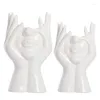 Vases Face Vase | Ceramics Statue Flower Female Body Modern Minimalism Nordic Style Pots Bust Head Shaped For Birthda