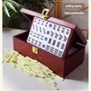 Japanische Mahjong-Haushaltshandschuppte mittelgroßen Mahjong-Acryl-Handspiel Mahjong Mahjong Point Chip Stick P26