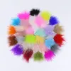 50st 100st Turkiet Marabou Feather Multicolor Jewelry Crafts Decor 50st/Bag Loose Plumes Dream Catcher Fly Tying Material