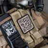 QR Code Waffen Stickpatches Taktische militärische Abzeichen DIY Applique Kleidung Weste Aufkleber für Rucksackjackezubehör