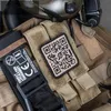 QR Code Firearms Embroidery Patches Tactical Military Badges DIY Applique Clothes Vest Stickers For Backpack Jacket Accessories