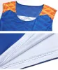 Omkeerbare basketbaltrui set herenkinderen blanco basketbal tracksuits ademende teamsportkits basketbaluniform aangepast