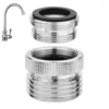 Kökskranar Krompläterade mässingskranar A-ADAPTER Vattenfilter Swivel Head Bubbler Aerators för renare tillbehör