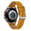 Pour Samsung Galaxy Watch 3 45mm 46 mm Gear S3 Frontier 22 mm Bracelet de bande de montre en cuir authentique pour Huawei Watch GT 2 / 2E Pro