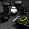 Trimmers Tous dans une coupe de cheveux professionnel pour hommes Clain de barbe électrique Clipper Rasage du trimestre Nez Nes Oreille Bodage de carrosserie