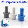 5 pezzi I raccordi per tubi di alimentazione dell'acqua in PVC in PVC PVC Connettori dritti/gomito/tee 3/4/5/6 modi per i raccordi dei connettori del tubo del tubo