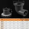 2pcs Garden Water Connector Aquarium Fish Tank Drainage Pipe Fittings I.D 20 25 32 50mm Water Tank Drain Connector Drain Joint