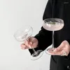 Vinglas med kreativ cocktail kopp runda magen bägare glas dessert koppar glass skål kall dryck bar hem verktyg