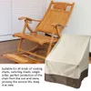 Couvercle de chaise de patio étanche pour chaise swing couverture de poussière protecteur