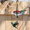 Other Bird Supplies Acrylic Feeder Hummingbird For Outdoor Hanging Clear Feeders Swallow Sparrow Nesting