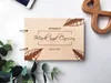 Wedding Wooden Guest Book, Rustic Wedding Unikalna księga gości, spersonalizowana grawerowana książka gości weselna DIY do podpisu