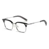 男性用のディタハンサムボードの眼鏡フレームディタスタイル107大きな顔の純粋なチタンは、女性用の近視フレームメガネとペアにすることができます