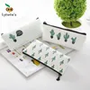 1 PCS Kawaii Cactus Pen Pencil Bag Canvas School Office Zaopatrzenie w Makijaż Makijaż Wykup