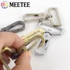 2/4/10pc Meetee 25/32/38 mm Sacs CELaire de boucle métalle Carabiner Snap Hook Lobster Clasps Coll Coll Coll Clasf