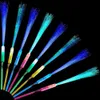 Светодиодная восточная игрушка 1pc Glow Stick Glow Fiber Stick Glow Stick светодиодная вечеринка вечеринка ночной лайт