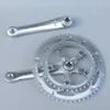 170 110 BCD Road Folding Bike Crankset 53T-39T Цепной колесный сплав алюминиевый сплав 9/10 Скорость 110BCD Квадратные отверстия гонки на велосипедных руках