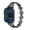 Protettore della custodia in metallo di Diamond Watchband per Redmi Watch 2 Lite/Orologio 3 Bracciale attivo per Xiaomi Mi Watch Lite Cover Bumper