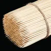 100Pcs/Set Bamboo Wooden BBQ Skewers Food Bamboo Meat Tool Barbecue Party Natural Disposable Long Sticks Catering Grill Camping
