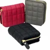 Damesportemonnee Rivet Retro vouwmunten Purse Exquisite Multi-Functial Short Wallet Collect Mey Storage PU-kaarthouder J6OQ#