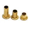 Brass Metal Eyelets Hollow Rivet Nut Copper Through Hole Rivet Grommets GB876 M0.9 M1.3 M1.5 M1.7 M2 M2.5 M3 M4 M5 M6