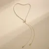 Internet Celebrity Fashion Personality Pearl Butterfly Necklace Instagram Trend Versatile Niche Pendant Cold and Indifferent Style Light Collarbone