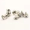 10pcs Cupronickle Binding Chicago Screws Nail Stud Rivets Arc Head For Photo Album Leather Craft Belt Wallet Fasteners 10mm Cap