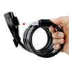 ETOOK Bike Lock 1.5m Steel Wire Anti Theft Bicycle Cable Lock Security MTB Road Motorcycle Bike Equipment Universl