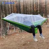 Hammocks Lightweight Double Mosquito Net Ciondolo Facile da installare 260 * 140 cm con 1 ciondolo portatile cinturino adatto adatto a Tripsq