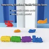 Montessori färg sortering räknar leksak regnbåge djur frukt trafikuppsättning matchning spel öppna aktivitet utbildnings leksaker för barn