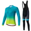 Miloto Pro Team Cycling Clothing for Women, Jersey sets, Paul Smith Uniforme, Long Manneve, Breathable Suist, Automne Fashion