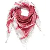 Arabische jacquard patroon volwassen religieuze sjaal hiphop keffiyeh headscarf verstelbare tulband multifunctionele headscarf 240325