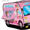 Torda de brinquedo Crianças de gelo TRUMAS TRUSTA - Playhouse dobrável interno e externo para crianças meninos e meninas L410