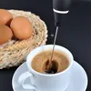 Milk Frother Handheld USB Rechargeable Electric Foam Maker Egg Beater for Coffee Mini Milk Foamer Drink Mixer with 2 Whisks