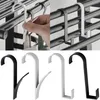 1/2PCS Creative Multifunctional Hook Space Aluminum Radiator Cabinet Door Rear Hook Bathroom Towel Small Hook Home Accessories