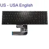 Keyboards US French AZERTY Brazil Keyboard for Teclast F15S, BMAX x15 Notebook Keyboards United States USA English Brazilian PTBR Layout