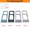 SIM SD -kortfack för Samsung A52 A72 A32 SIM CHIP HOLDER SLOT ADAPTER DRAWER DEL