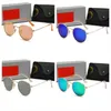 Erkekler Klasik Marka Retro Kadın Güneş Gözlüğü Tasarımcı Gözlük Ray Metal Çerçeve Yasak Tasarımcılar Güneş Gözlükleri Kadın ML 3447 3548 Kutu RL6D
