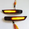 Sinal dinâmico de rotação pisca -lateral seqüencial espelho lateral Indicador Luz para Ford Focus 2 3 Mk2 Mk3 Mondeo Mk4