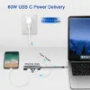 ハブUSBタイプCから4K HDMICAPTIBLE USB 3.0 PDハブ多機能アダプター用iPad Pro MacBook 2022 Pro Air Laptop Notebook USB Hub