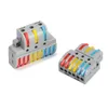 Home Quick Wire Connector PCT SPL Universal Cable Connect Push-in Conductor Terminal Block Light Electrical Splitter LT-633 933