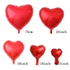 5/10/18/24/40 pouces ballons en papier d'aluminium rouge Air Globos Mariage Saint-Valentin Mariage Mariage DÉCORATIONS DE PART