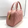 Sacchetti di design top 10a borse a mano di alta qualità vintagep hilton borse da donna mini caviale tote borsa coreano in pelle quadrata da gioco da gioco da gioco da donna in pelle quadrata