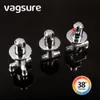 Split 3 pièces Thermostatic Massage Bathtub Mixer Tap Waterfall Thermostatic Shower Bath Robinet pour baignoire spa et douche